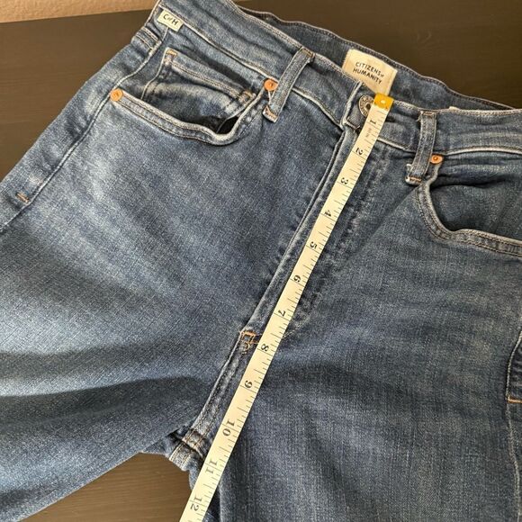 Citizens of Humanity Joline Jeans 26 Blue High Rise Crop Premium Vintage Denim - Picture 14 of 15